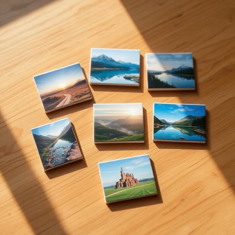Rectangle Photo Magnet - 2.5”x3.5” - set of 4